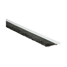 Kapı Altı Fırça Alüminyum 100 Cm H Tipi 3cm Kıl Boyu
