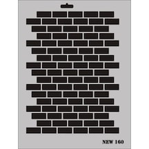 Rich New Seri N-160 Stencil 35X25 Cm