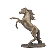 Veronese Şahlanan At Figürü Bronz Renk 32Cm