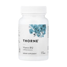 Thorne, B12 Vitamini Metilkobalamin Olarak, 60 Kapsül Kapsül Başına 1 Mg
