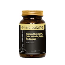 Microbiome Kalsiyum, Magnezyum, Çinko, D Vitamini, Bakır, Bor, Selenyum 60 Tablet