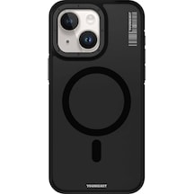 Youngkit İphone 13 Uyumlu Kılıf Magsafe Şarj Özellikli Youngkit Rock Sand Serisi Kapak