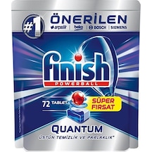 Finish Quantum Bulaşık Makinesi Deterjanı 72 Tablet