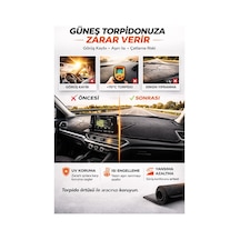 Kia Ceed 2006-2012 Torpido Örtüsü Ön Panel Torpido Koruma Tam Uyum Tam Uyum Kaymaz Kolay Montaj - 493 Stiloto