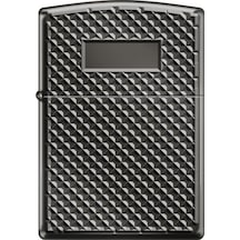 Zippo 24095-087242 Pyramid Initial Panel Design Çakmak