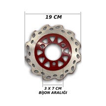 3 Teker Kasalı 12 Jant Ön Fren Disk Çemberi Sfd0146