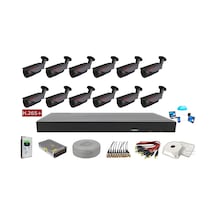 12'Li 5Mp Sony Lens Ahd Full Paket Güvenlik Kamerası