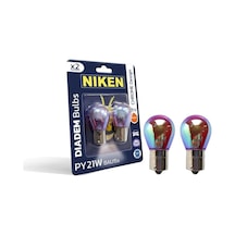Ampul 12v 93 Diadem Py21w Amber Bau15s 2li Nkn 063 001 01 07