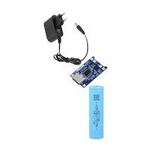 1 Adet Aspilsan Li-ion, Tp4056 Type-c Korumalı 18650 Pil Şarj Devresi Ve 5v 1a Adaptör 1 Adet Aspilsan Li-ion, Tp4056 Type-c Korumalı 18650 Pil Şarj Devresi Ve 5v 1a Adaptör