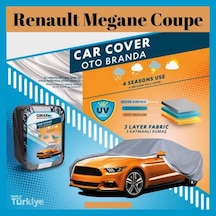 Renault Megane Coupe Uyumlu Oto Branda Su Geçirmez 4 Mevsimlik Araç Örtüsü Araba Brandası 1 Adet
