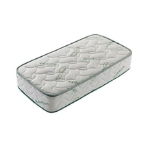 Uzunbebe 80X190 Heyner Bamboo Yaylı Yatak 80*190 Tek Kişilik Yaylı Yatak