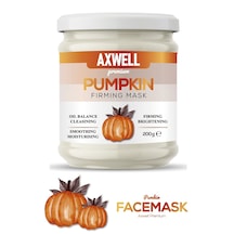 Axwell Premium Pumpkin Mask Balkabağı Özlü Cilt Sıkılaştırma Ve Ultra Nemlendirme Yüz Maskesi  200 G