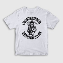 Presmono Unisex Çocuk California Sons Of Anarchy T-Shirt