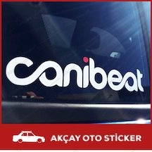 Canibeat Sticker Canibeat Oto Sticker Arka Cam Sticker