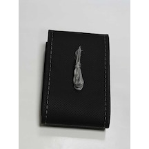 Opel Insıgnıa Uyumlu Araç,araba,oto Direksiyon Kılıfı Delikli Gri Dikişli