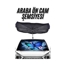 Güneş Önleyici Katlanabilir Oto Araba Güneşlik Şemsiye Tip Ön Cam 2