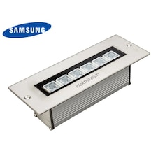 Samsung - 20cm - 6w - Wall Washer Duvar Boyama - Ip67 Su Geçirmez - Sıva Altı - Mavi