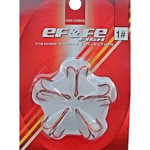 EF&FE FISH HIGH-CARBON 5 ADET-  3LÜ-KIRMIZI İĞNE