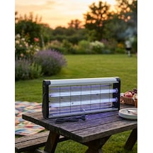 Taşınabilir Elektrikli Sinek Öldürücü 10w Askılı Uv Haşere Lambası 10'lu Set