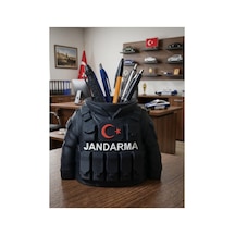 Jandarma Yeleği Tasarım Kalemlik Siyah - 935158829 Siyah