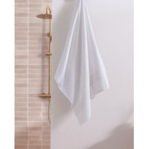 Madame Coco Noemie %100 Pamuk Banyo Havlusu - Beyaz/silver - 70x140 Cm 8684427342923 Çok Renkli