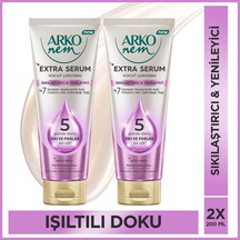 Arko Nem Extra Serum Sıkışlaştırıcı & Yenileyici Vücut Losyonu 2x200 Ml