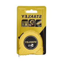 Şerit Metre, 5mx19mm, Sarı/siyah Renk Seçeneği İle 0.004 M - 0.032 M