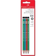 Faber-Castell Mercanlı Kurşun Kalem 4'lü
