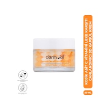 Dermokil Kojik Asit C Vitamini Leke Karşıtı Canlandırıcı 3d Kapsül Krem 50 Ml