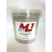 M1 ART Toz Pigment Boya 1.kg - GRİ