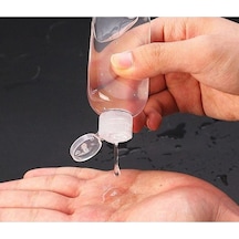 Paradis 50 Adet 50 Ml Boş Şişe Şeffaf Kapak Kolonya Sıvı Dezenfek