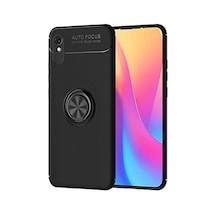 Xiaomi 9a İle Uyumlu Kılıf Siyah-siyah Draco Yüzüklü Silikon Orijinal Esnek İnce Geliştirilmiş Dayanıklı Darbe Karşıtı Koruyucu Yeni Tasarım Xiaomi 9a, Siyah-siyah Sku: Zeusb0975cqg1k