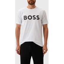 Boss Erkek T Shirt 50501195 100 Beyaz