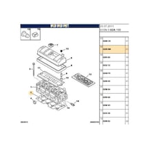 Silindir Kapak Contası 106 206 306 Saxo Xsara Picasso 0209w8-h0819400