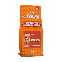 Cafe Crown Espresso Çekirdek Kahve 1 Kg 2'li Avantaj Paketi Mıchu