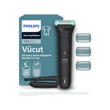 5000 Vücut Tıraş Makinesi, 3'lü Cilt Koruma Sistemi, Islak&kuru, Sırt Başlığı, Bg5475/15 Diğer
