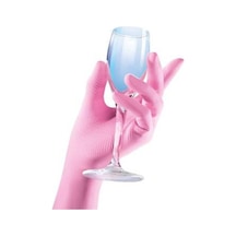 Vileda Candy Pink Sensitive Pamuklu Tek Large Temizlik Eldiveni Pembe