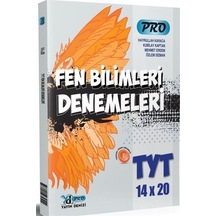 2023 TYT Pro Fen Bilimleri 14 x 20 Deneme- Yayın Denizi Yayınları