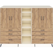 Hyperion Dolap 10 Raflı 6 Çekmeceli 4 Kapaklı 220x44x163 Aytaşı-çam Atlas Çam - Aytası Hyperion Dolap 10 Raflı 6 Çekmeceli 4 Kapaklı 220x44x163 Aytaşı-çam Atlas Çam - Aytası
