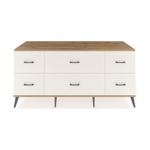 Kronos Konsol 6 Çekmeceli 176x59x83 Antrasit-çam/aytaşı Çam/aytaşı
