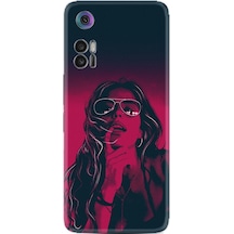 Tcl 30 Plus Kılıf Silikon Desen Girl 1647