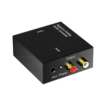 Digital To Analog Audio Converter Fiberoptik Dönüştürücü Cdx