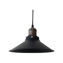 Mylights Retro Siyah Sarkıt Avize 23Cm