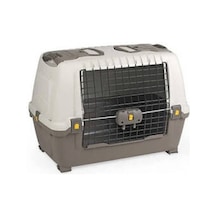 Car 90 Kilitli Köpek Bagaj Taşıma Kabı 90x60x68 Cm Çok Renkli