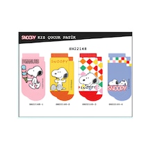 Çimpa Çocuk Snoopy Patik Çorap 22148 Mavı/7yas Mavi