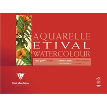 Clairefontaine Etival Yapışkanlı Sulu Boya Blok 30 Yp 300G 24X32