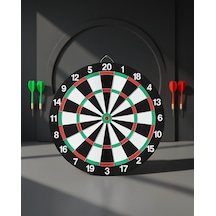 12 İnç Dart Tahtası 4 Dart Oku Dahil