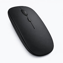 Type-c Şarjlı Bluetooth Mouse Apple Uyumlu MacBook iPad Laptop İnce Gövde Dongle Ve Kablo Dahil 13754