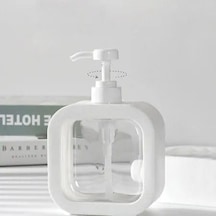 Tr 400 Ml Dikdörtgen Banyo Mutfak Sıvı Sabunluk Bulaşık Lavabo Deterjanlık,tezgah Üstü Dikdörtgen Banyo Mutfak Diğer