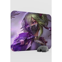 Kuki Shinobu Genshin Impact Anime Oyuncu V2 - 48x40 Xl Gaming Mouse Pad Fare Altlığı
